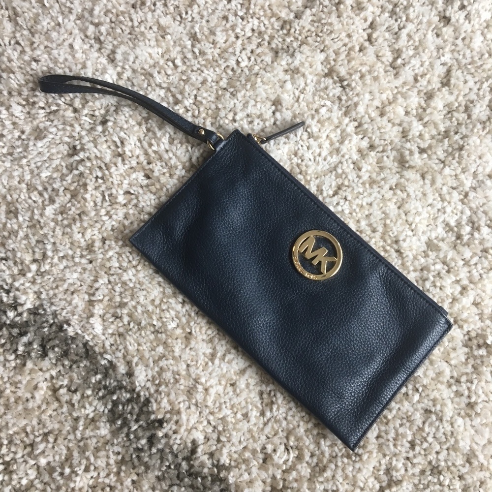 Michael Kors wristlet, Dark Blue